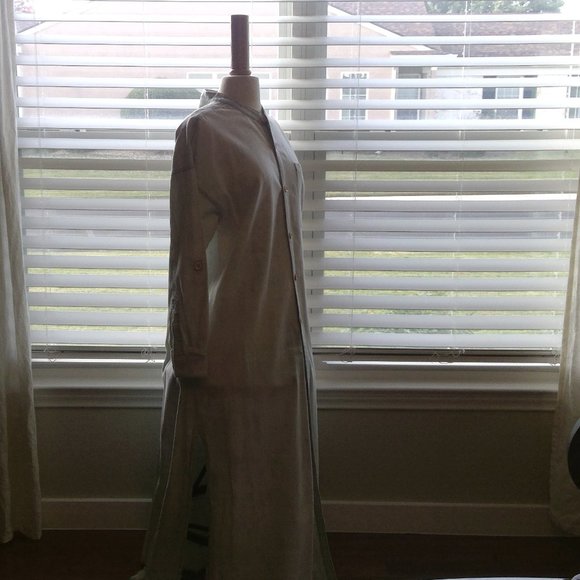 Free People Maxi Duster Dress Button Front - Picture 2 of 8